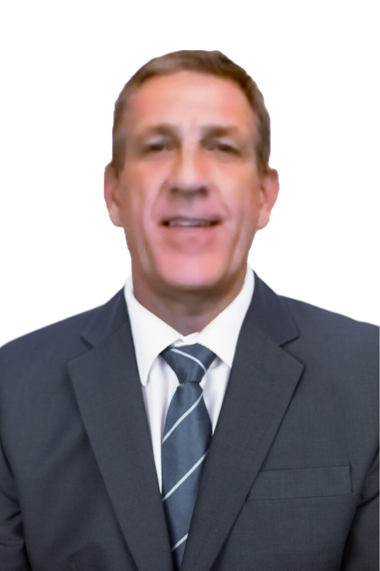 Happy businessman looking