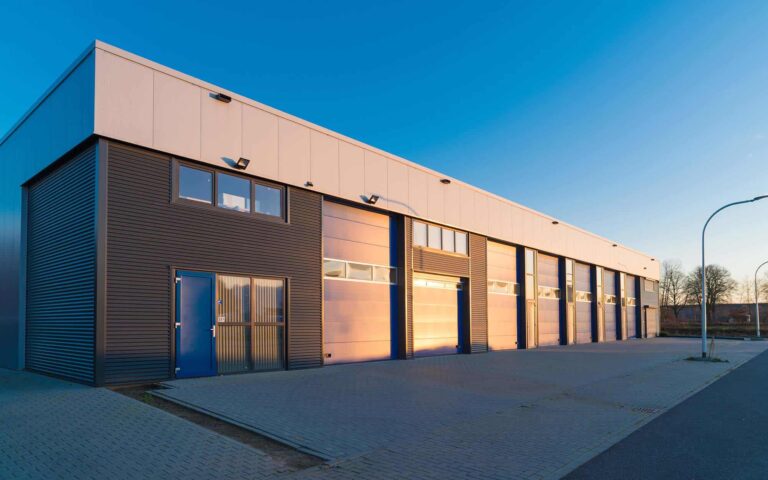 modern small warehouse