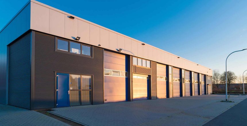 modern small warehouse